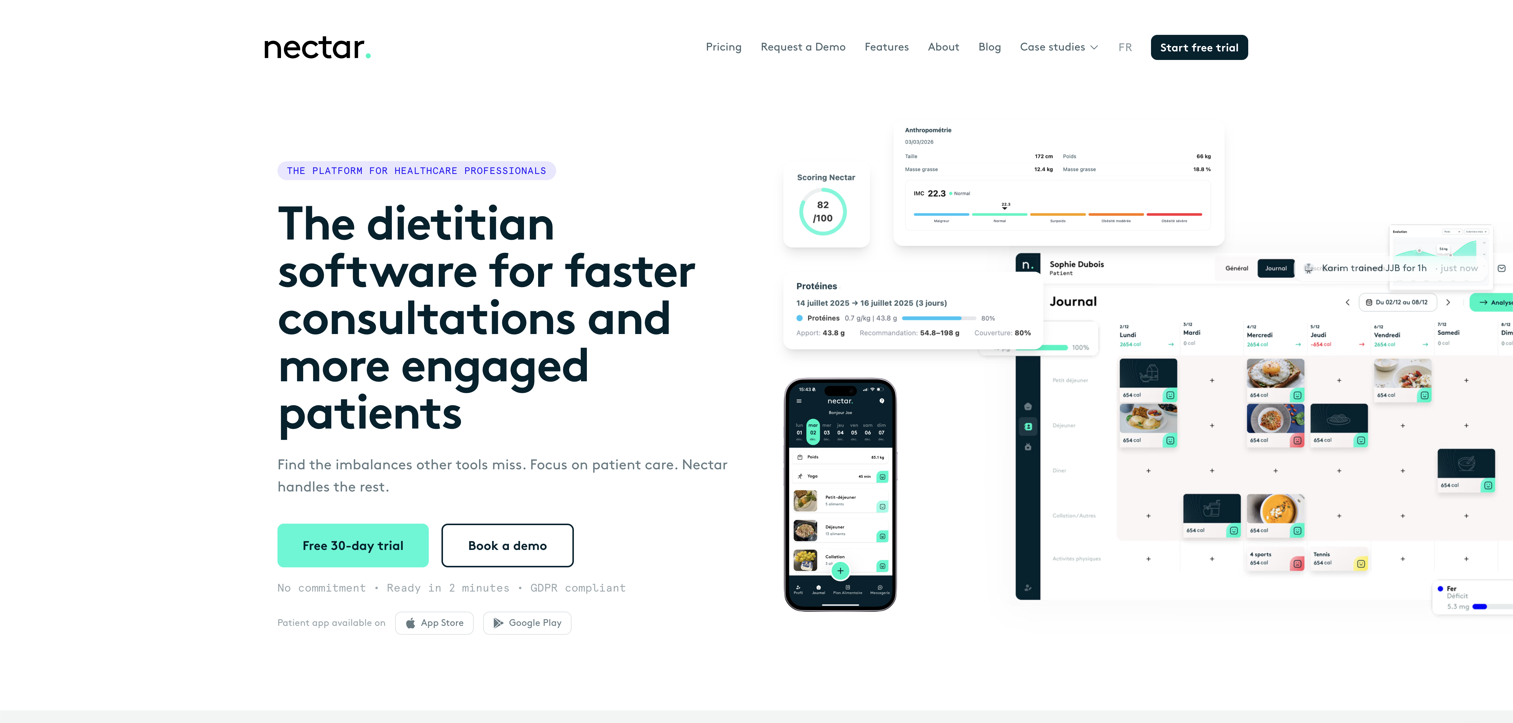 Nectar Program Nectar — Dietitian Software
