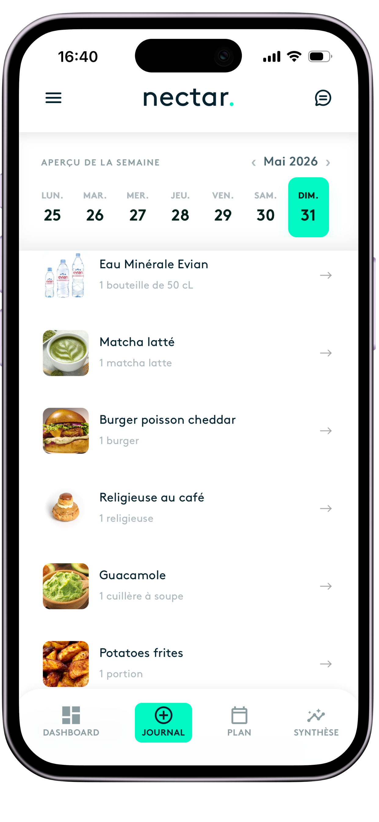 Nectar mobile journal